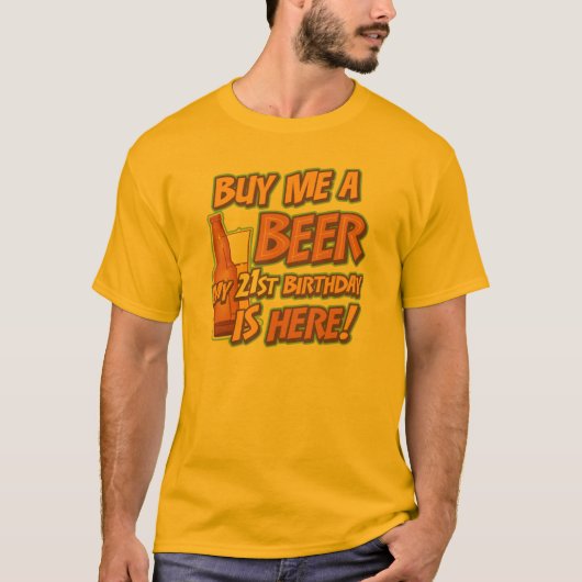 第21回バースデービール Tシャツ (正面)