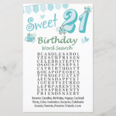 第21回バースデーワード検索ゲーム (正面)