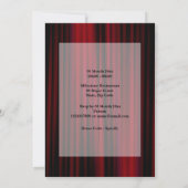 第21回レッドカーペットハリウッドVIP金ゴールドきらきら光るパーティー 招待状 (裏面)