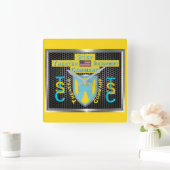 第21回強大な演劇維持軍 スクエア壁時計 (ホーム)