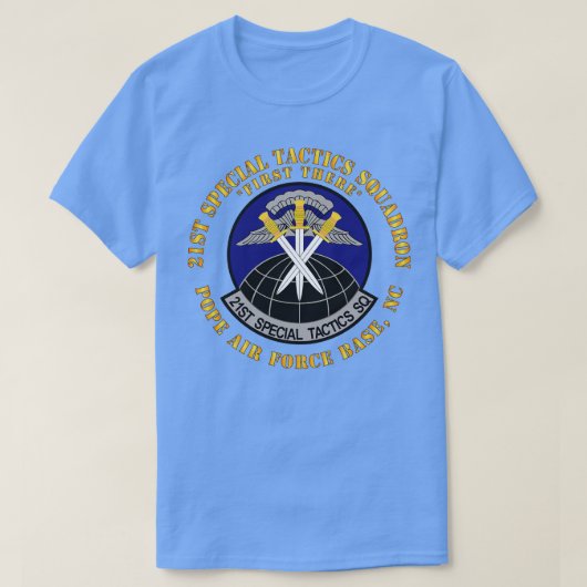 第21回特戦隊ファースト・ザ・ポープAFB Tシャツ (デザイン正面)