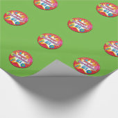 第21誕生日の包装紙 ラッピングペーパー (角)