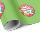 第21誕生日の包装紙 ラッピングペーパー (ロールコーナー)