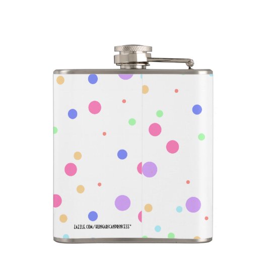 第21誕生日の女の子 フラスク (裏面)