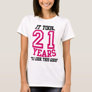 第21誕生日のTシャツ Tシャツ
