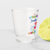 第21誕生日は個人化なります ショットグラス (左)