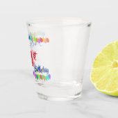 第21誕生日は個人化なります ショットグラス (右)