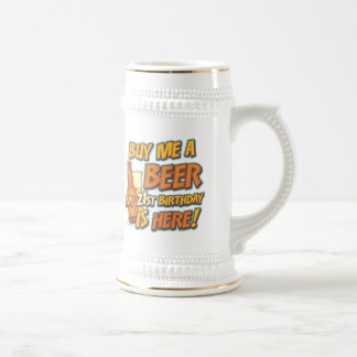 第21誕生日ビール ビールジョッキ