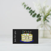 第21誕生日プレゼントの証明書|のお誕生日ケーキ21 割引カード (スタンド正面)