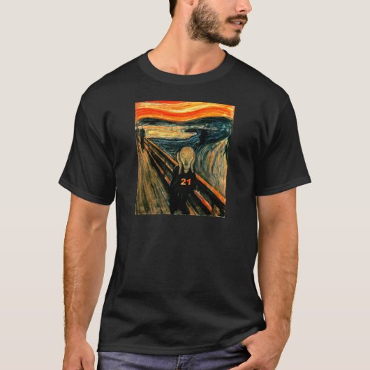 第21誕生日プレゼント Tシャツ (正面)