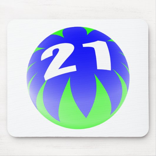 第21誕生日 マウスパッド (正面)