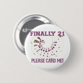 第21誕生日 缶バッジ (正面&裏面)