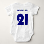 第21誕生日 Tシャツ (裏面)