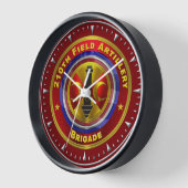 第210軍砲兵旅団 壁時計 (傾斜)