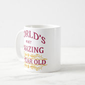 第21。 誕生日 コーヒーマグカップ (正面左)