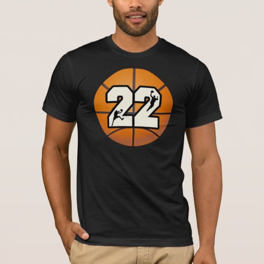第22バスケットボール Tシャツ (正面)