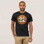 第22バスケットボール Tシャツ (正面フル)