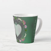 第22フローラ結婚記念日マグカップ カフェラテマグ (右アングル)