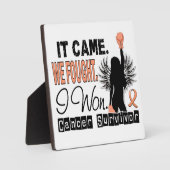 第22回子宮がんを克服した人 フォトプラーク (正面)