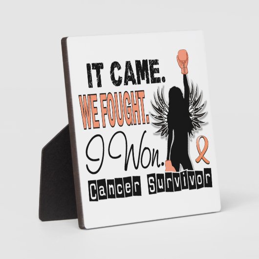 第22回子宮がんを克服した人 フォトプラーク (正面)