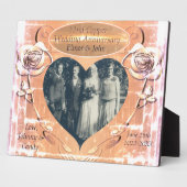 第22回銅結婚記念日 フォトプラーク (側面)