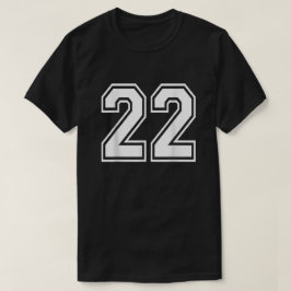 第22期大学スポーツチームジャージー22誕生日 Tシャツ