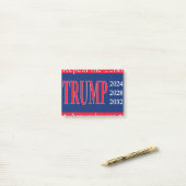 第22条改正を廃止!トランプ2024 2028 2032 ポストイット (デスク上)