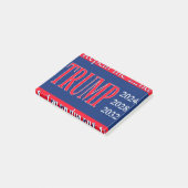 第22条改正を廃止!トランプ2024 2028 2032 ポストイット (アングル)