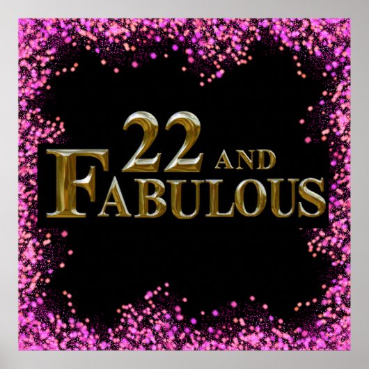 第22誕生日 ポスター (正面)