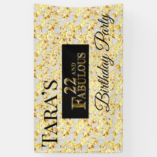 第22誕生日 横断幕 (縦)