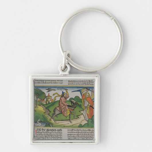 第22 「Nからの20-35 Balaamの話すろば、 キーホルダー (正面)