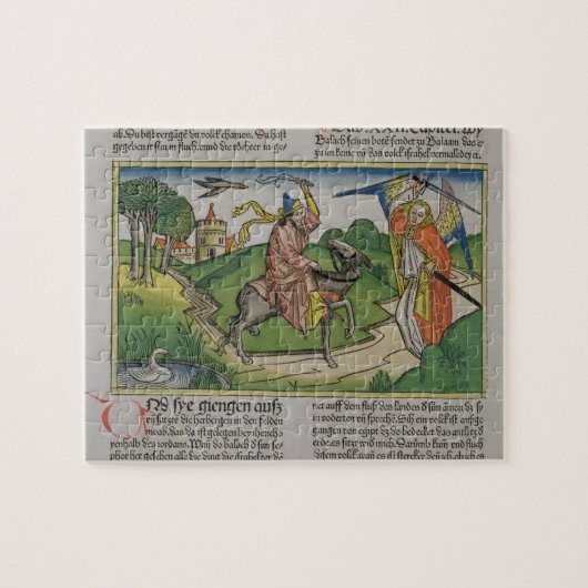 第22 「Nからの20-35 Balaamの話すろば、 ジグソーパズル (横)