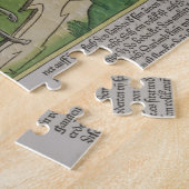 第22 「Nからの20-35 Balaamの話すろば、 ジグソーパズル (側面)