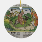 第22 「Nからの20-35 Balaamの話すろば、 セラミックオーナメント (裏面)