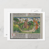 第22 「Nからの20-35 Balaamの話すろば、 ポストカード (正面/裏面)