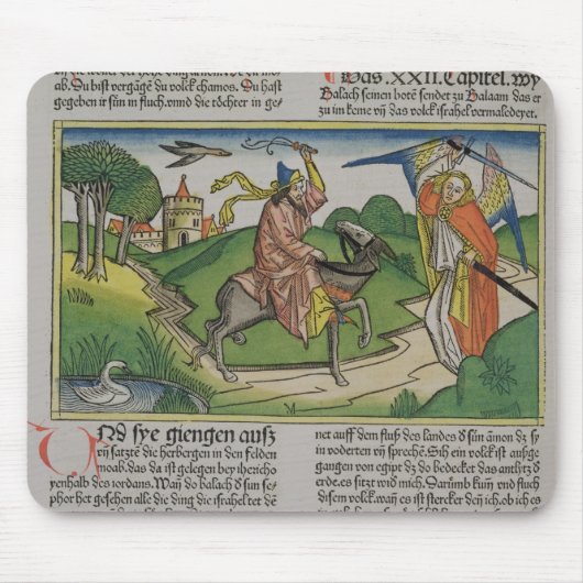 第22 「Nからの20-35 Balaamの話すろば、 マウスパッド (正面)