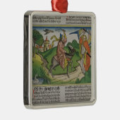 第22 「Nからの20-35 Balaamの話すろば、 メタルオーナメント (右)