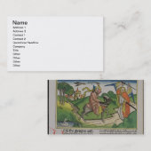 第22 「Nからの20-35 Balaamの話すろば、 名刺 (正面/裏面)