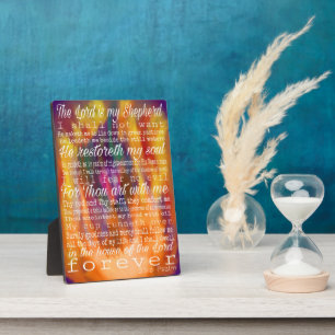 第23回詩編 – 火の中で鍛造 フォトプラーク