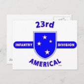 第23歩兵師団「アメリカル」製品 ポストカード (正面/裏面)
