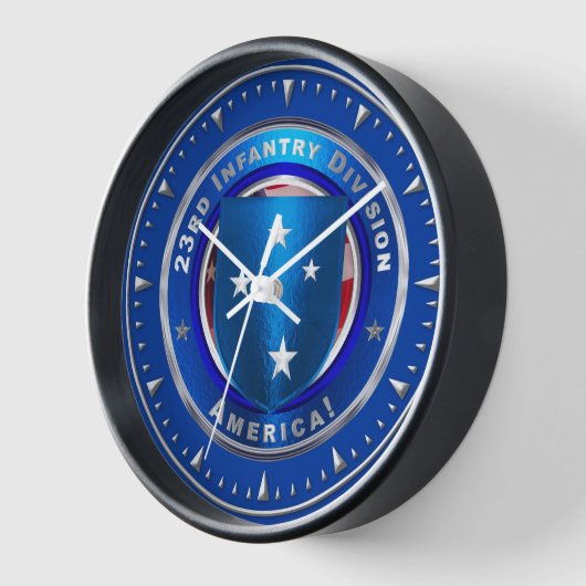 第23歩兵師団 壁時計 (傾斜)