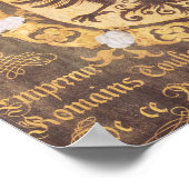 第23章シャルル五章の紋章 ポスター (角)