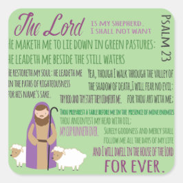 第23詩篇 スクエアシール