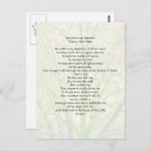 第23詩篇… ポストカード (正面/裏面)