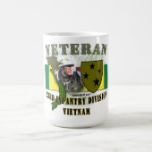 第23 Inf Div (Americal) -ベトナム(CIB無し) コーヒーマグカップ (中央)