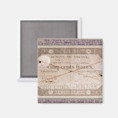 第24ターミナルから500フランの銀行券 マグネット (正面/裏面)