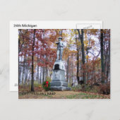 第24ミシガン ポストカード (正面/裏面)