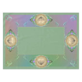 第24回オパールの結婚記念日テーブルクロス テーブルクロス (正面(横))