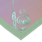 第24回オパールの結婚記念日テーブルクロス テーブルクロス (アングル)