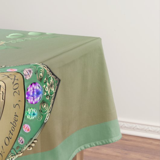 第24回オパールの結婚記念日テーブルクロス テーブルクロス (インサイチュ)